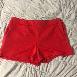 Red Express shorts size 6